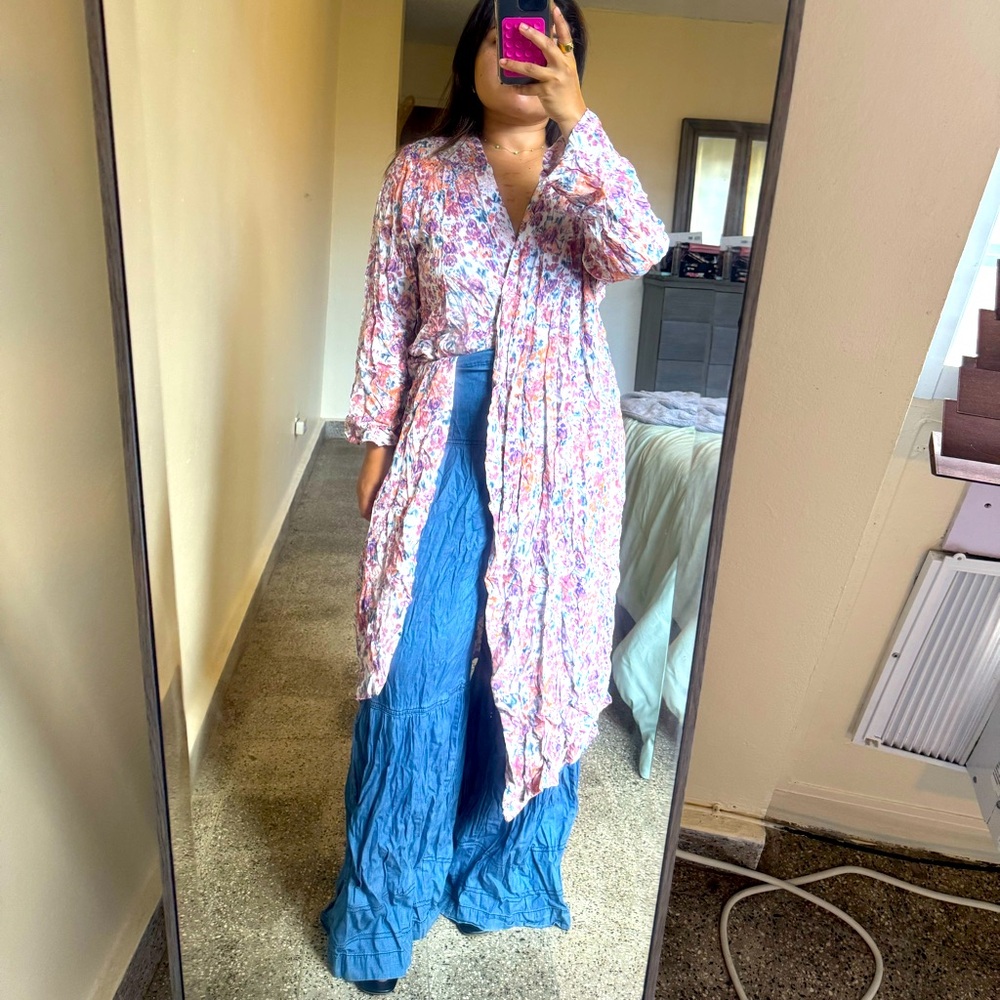 Bohemian long beach 🏖️ cover up